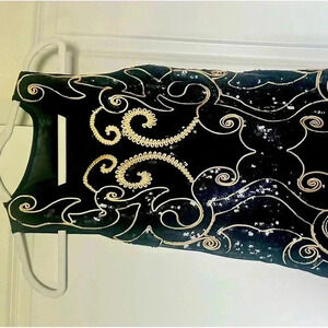 Size S Black Sequined Dress